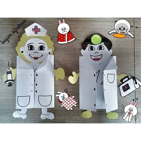 doctor craft for preschool|doctor worksheets for preschool.